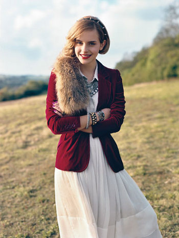   (Emma Watson)    Teen Vogue